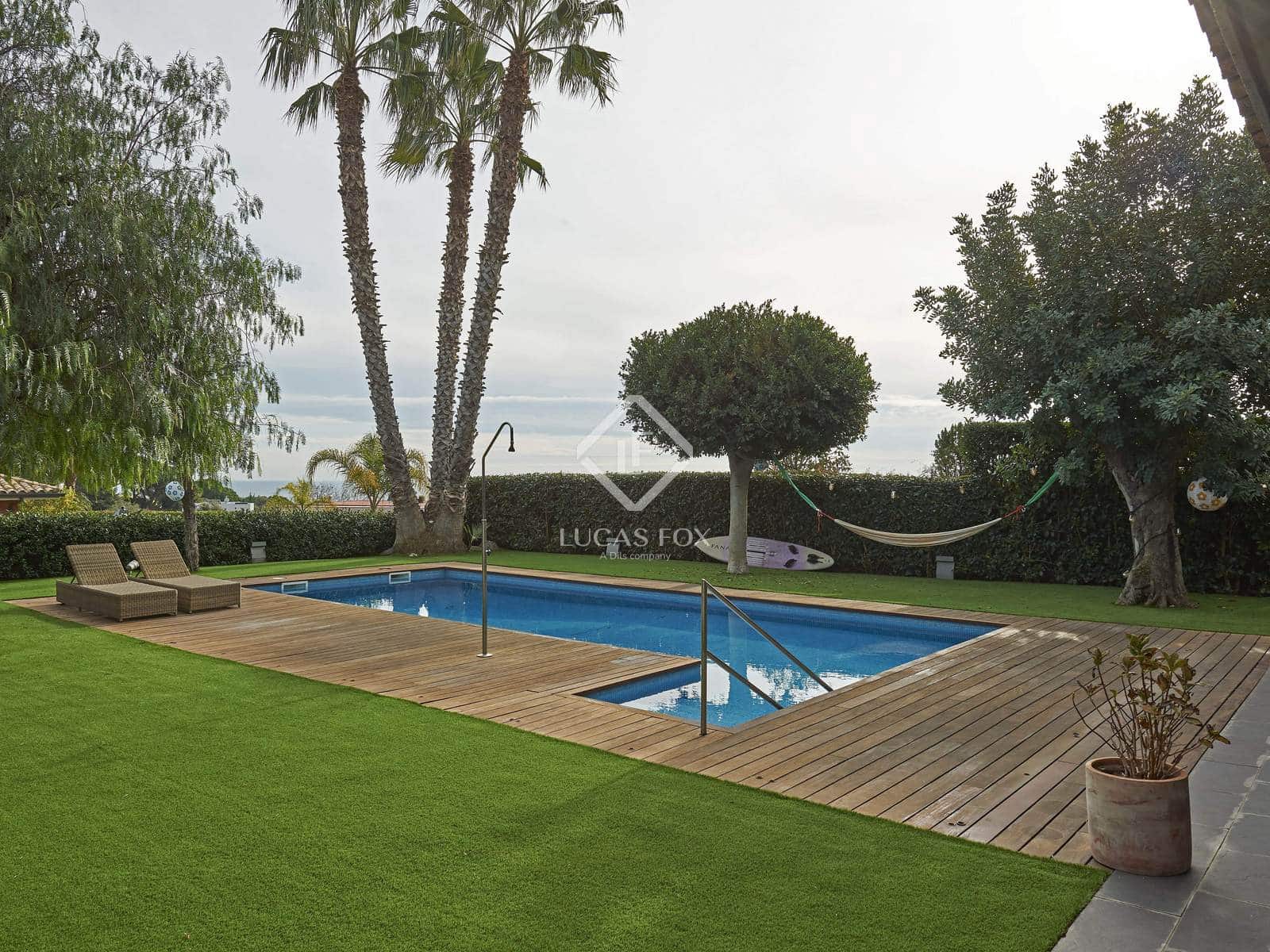 5 sovrum Villa till salu i Sant Vicenc de Montalt med pool garage - 1 395 000 € (Ref: 9444696)