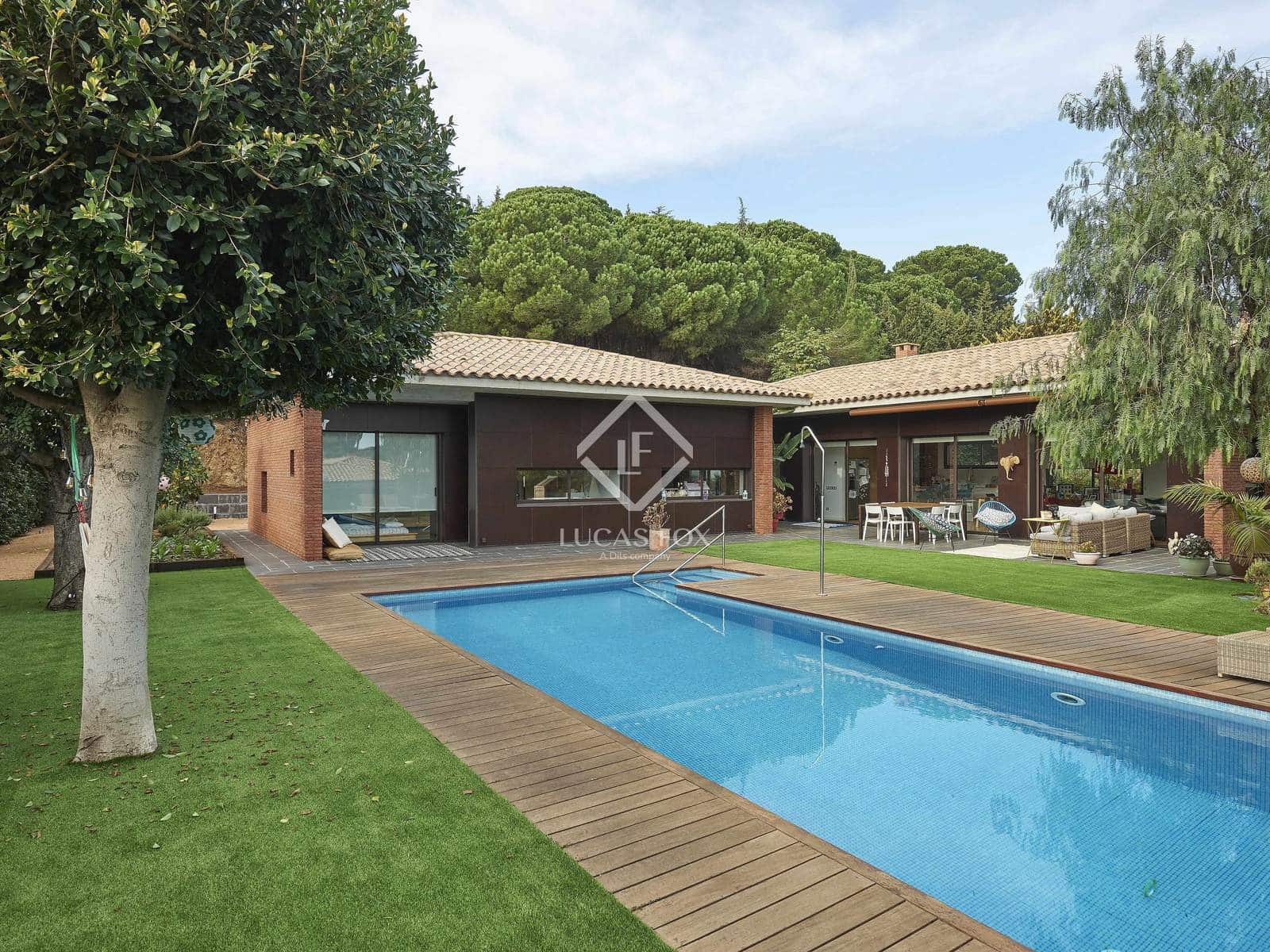 5 sovrum Villa till salu i Sant Vicenc de Montalt med pool garage - 1 395 000 € (Ref: 9444696)