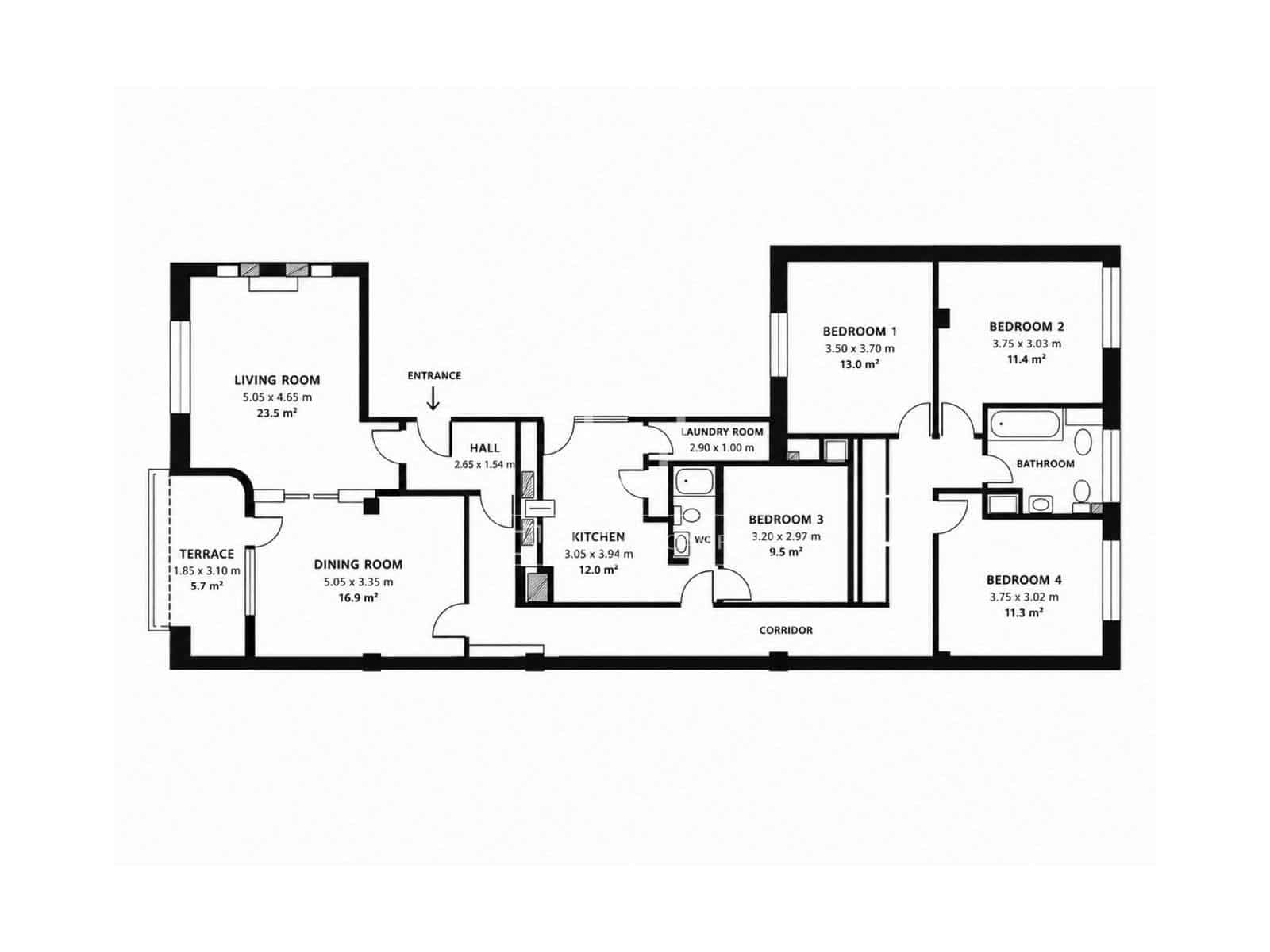 4 bedroom Apartment for sale in Alicante / Alacant city - € 900,000 (Ref: 9444876)