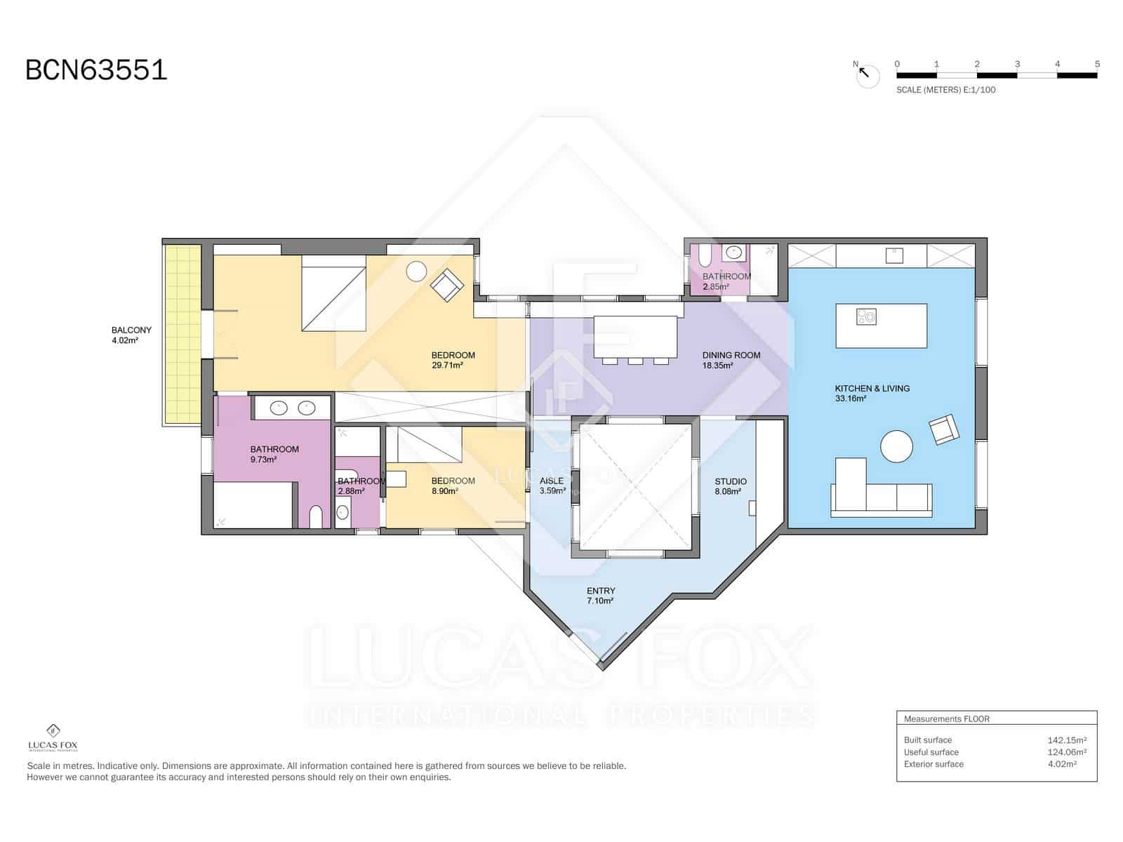 3 Zimmer Apartment zu verkaufen in Barcelona Stadt - 1.350.000 € (Ref: 9446888)