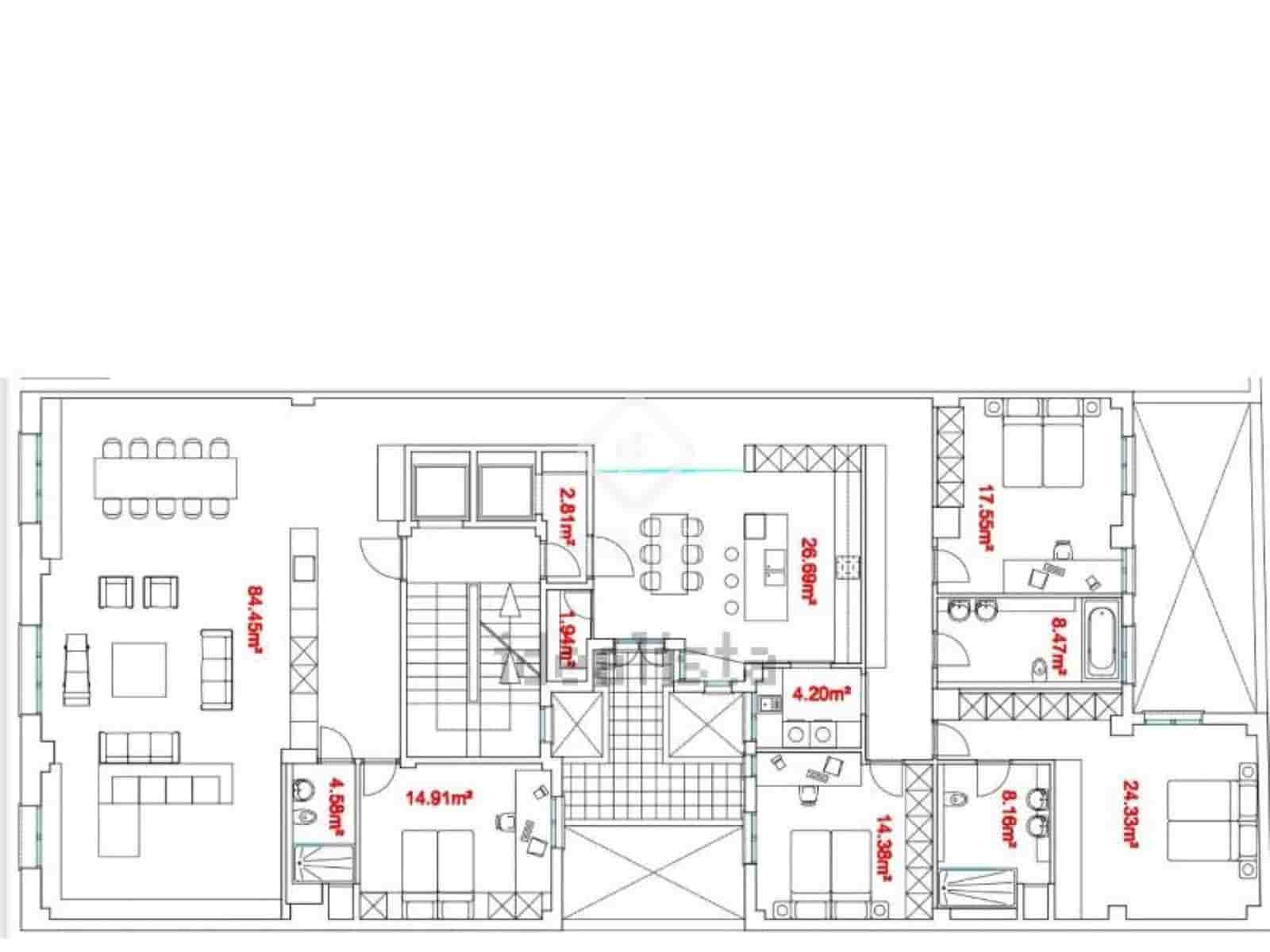 4 slaapkamer Appartement te koop in Valencia stad - € 1.690.000 (Ref: 9447423)