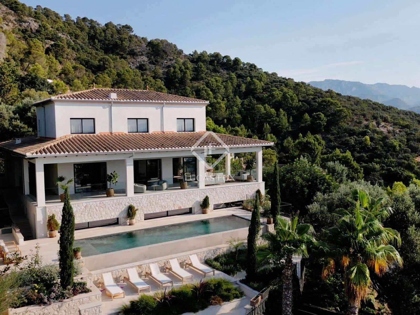 5 makuuhuone Huvila myytävänä paikassa Bunyola mukana uima-altaan 
autotalli - 6 300 000 € (Ref: 9447426)