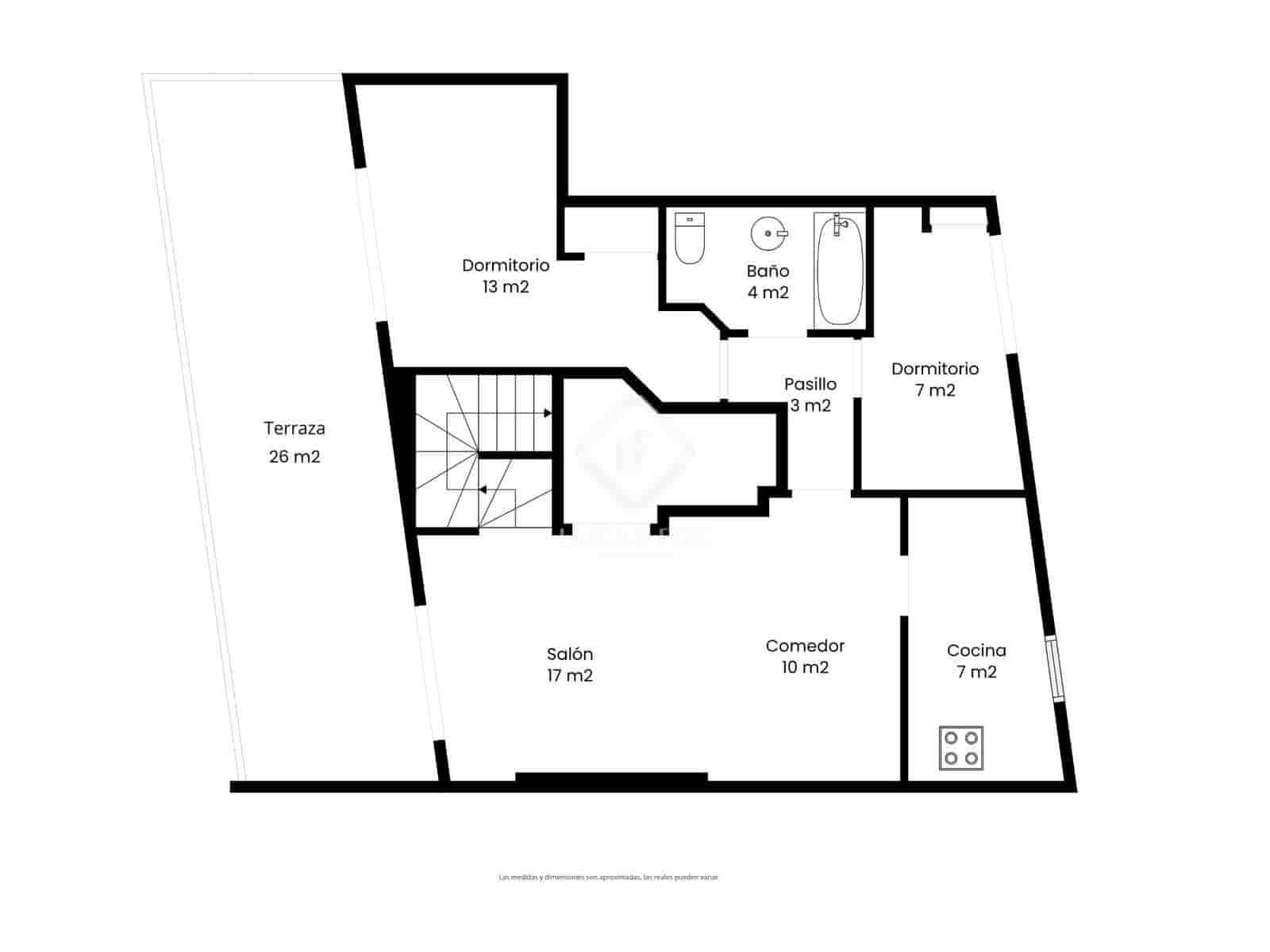 3 slaapkamer Penthouse te koop in Sitges met garage - € 895.000 (Ref: 9451496)