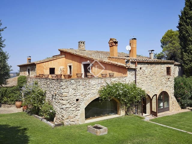 9 sovrum Finca/Hus på landet till salu i Fonteta, Forallac med pool garage - 2 300 000 € (Ref: 9451498)