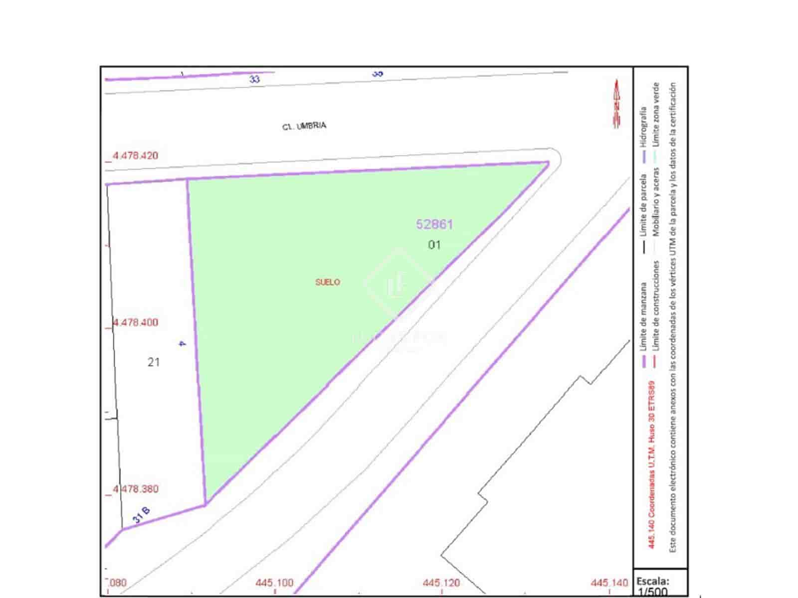 Tontti myytävänä paikassa Madrid kaupunki - 2 200 000 € (Ref: 9451499)