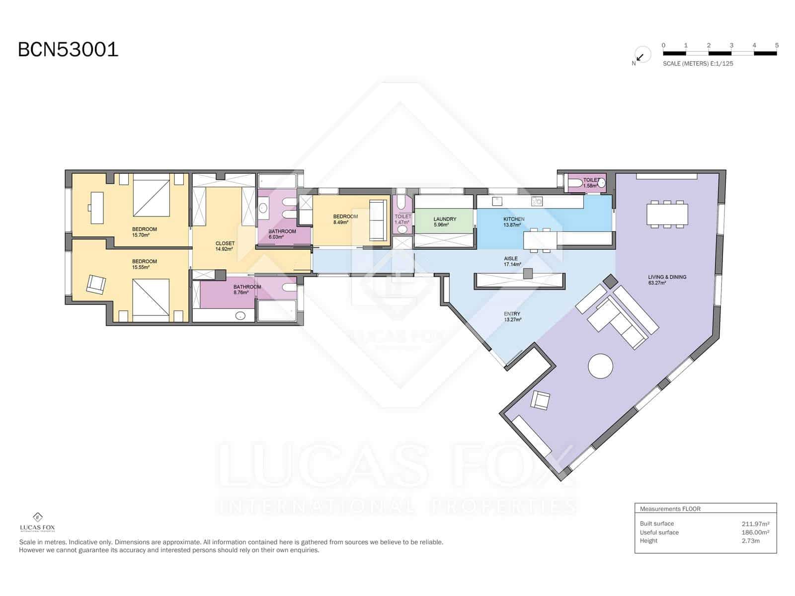 3 slaapkamer Appartement te koop in Barcelona stad - € 2.250.000 (Ref: 9454708)