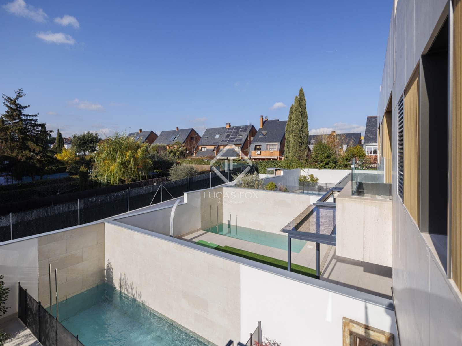 4 makuuhuone Huvila vuokrattavana paikassa Pozuelo de Alarcon mukana uima-altaan - 4 500 € (Ref: 9454802)