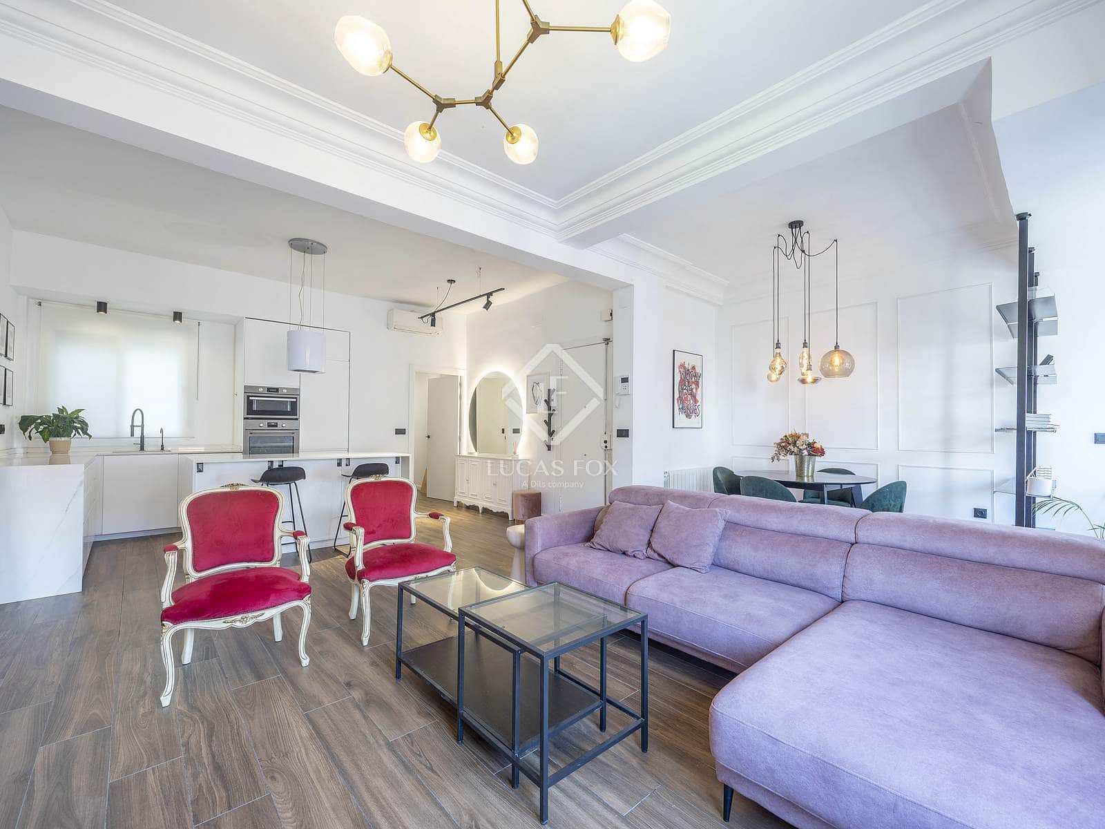 3 Zimmer Apartment zu vermieten in Valencia Stadt mit Garage - 2.300 € (Ref: 9462906)