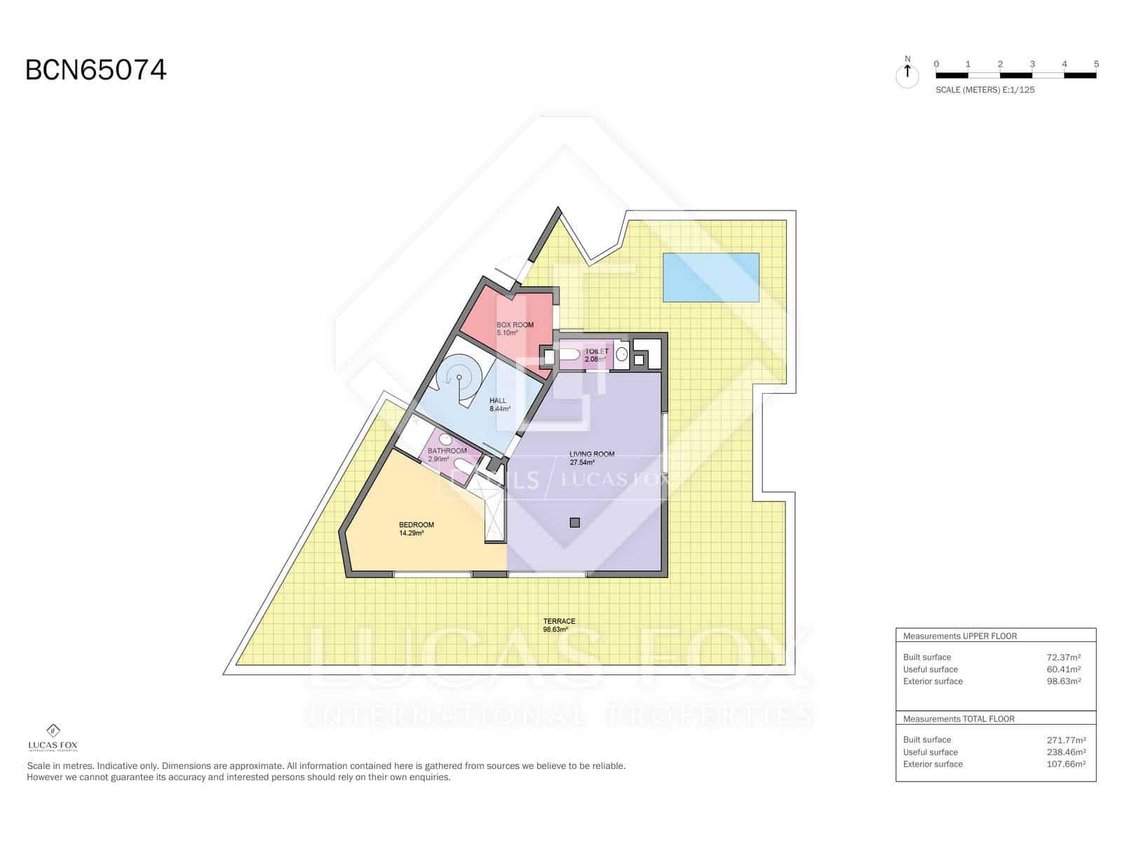 5 camera da letto Attico in vendita in Barcelona citta con piscina garage - 2.380.000 € (Rif: 9469979)