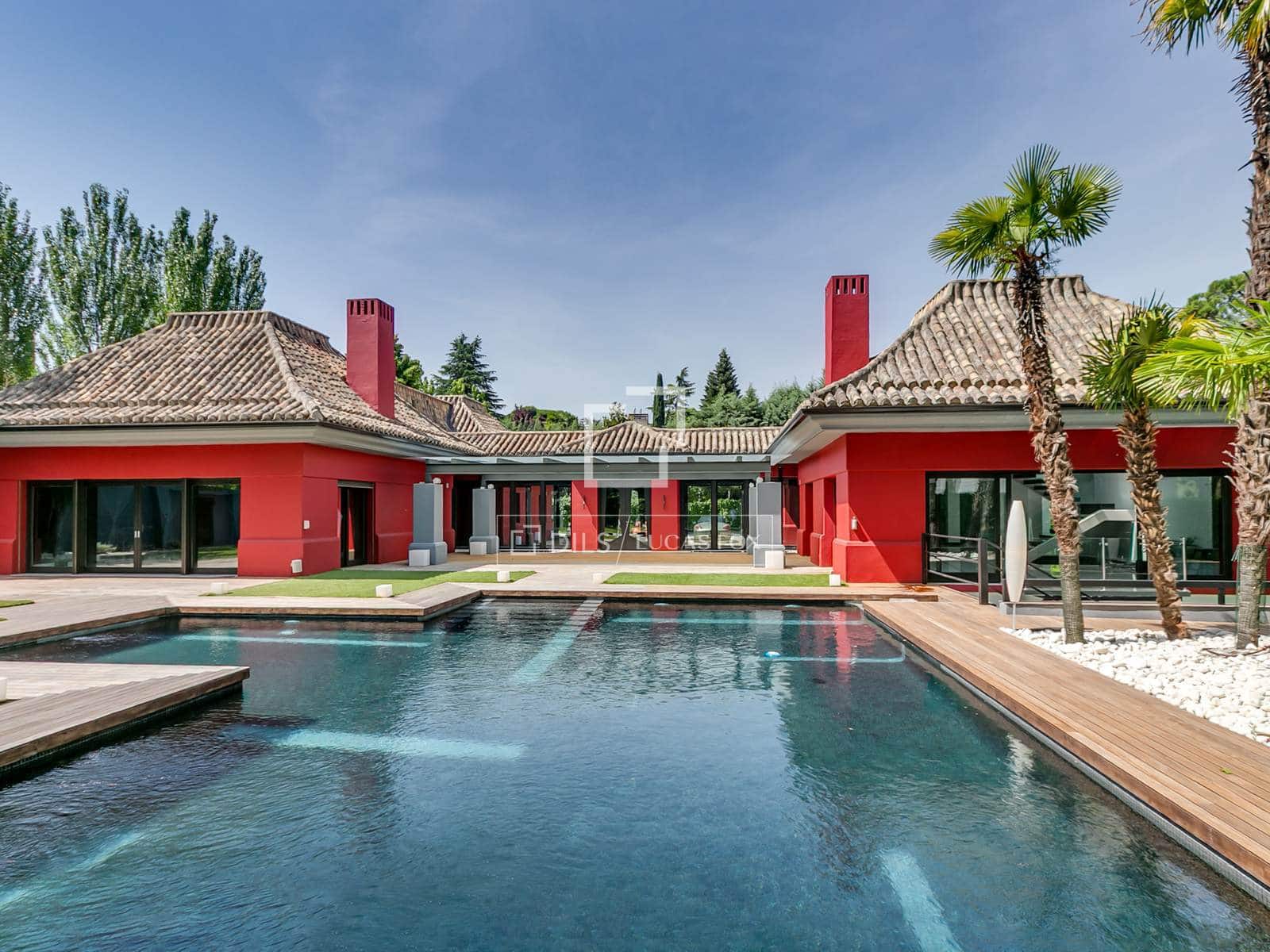 7 Zimmer Villa zu verkaufen in La Moraleja mit Pool Garage - 7.800.000 € (Ref: 9481412)