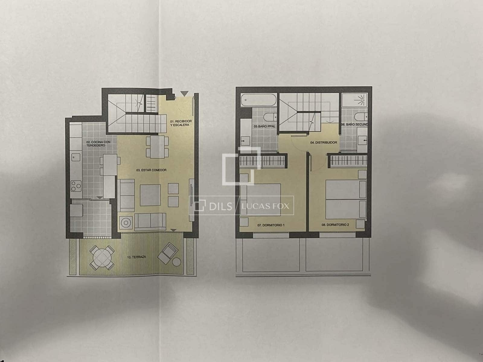 Apartamento de 2 habitaciones en Madrid ciudad en alquiler con piscina garaje - 2.300 € (Ref: 9489957)