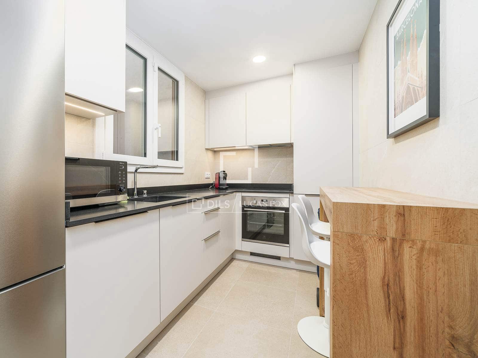 Appartement de 1 chambre à louer à Barcelone ville - 1 650 € (Ref: 9503014)