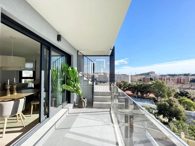 3 slaapkamer Penthouse te koop in Alicante stad met zwembad garage - € 454.000 (Ref: 9503017)