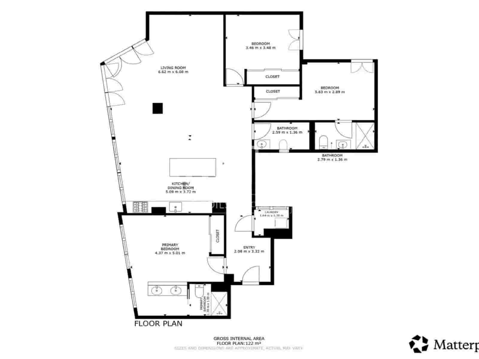 3 Zimmer Apartment zu verkaufen in Malaga Stadt - 755.000 € (Ref: 9503018)