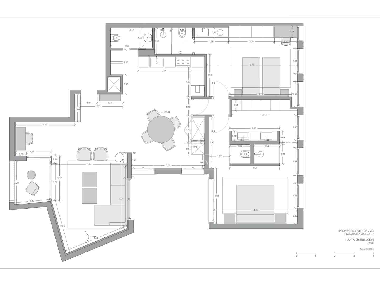 2 quarto Apartamento para venda em Palma de Mallorca - 1 495 000 € (Ref: 9506417)