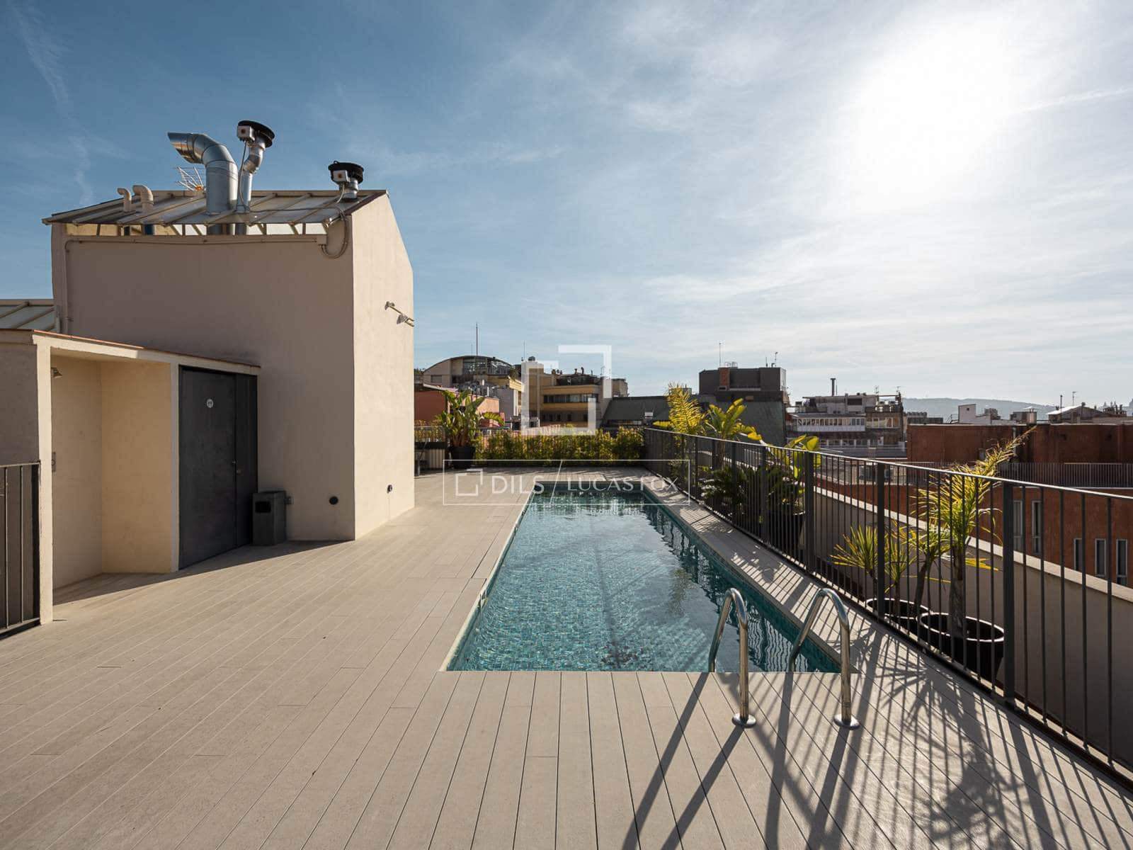 1 makuuhuone Kattohuoneisto vuokrattavana paikassa Barcelona kaupunki mukana uima-altaan 
autotalli - 2 700 € (Ref: 9511130)