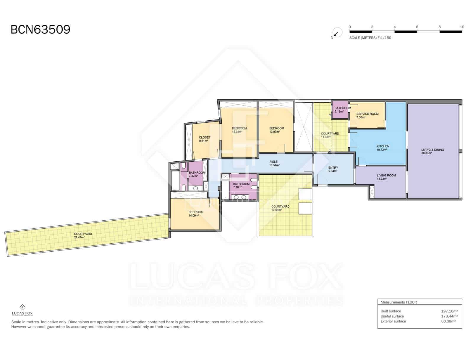 4 slaapkamer Appartement te koop in Barcelona stad met garage - € 1.195.000 (Ref: 9523580)