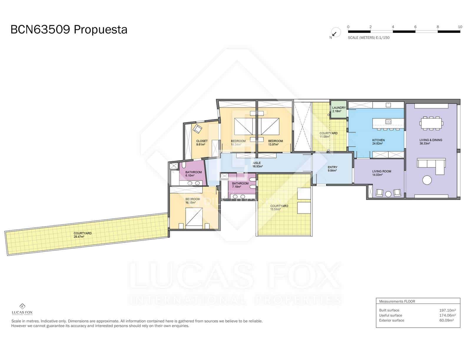 4 slaapkamer Appartement te koop in Barcelona stad met garage - € 1.195.000 (Ref: 9523580)