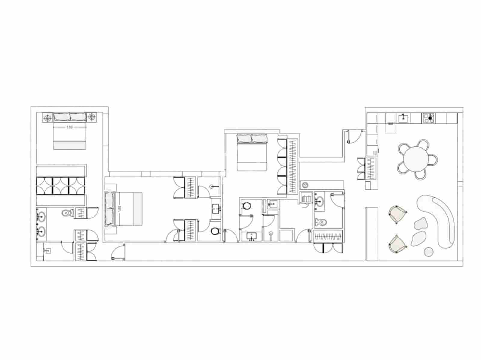 3 sovrum Lägenhet till salu i Madrid stad med garage - 1 675 000 € (Ref: 9524779)