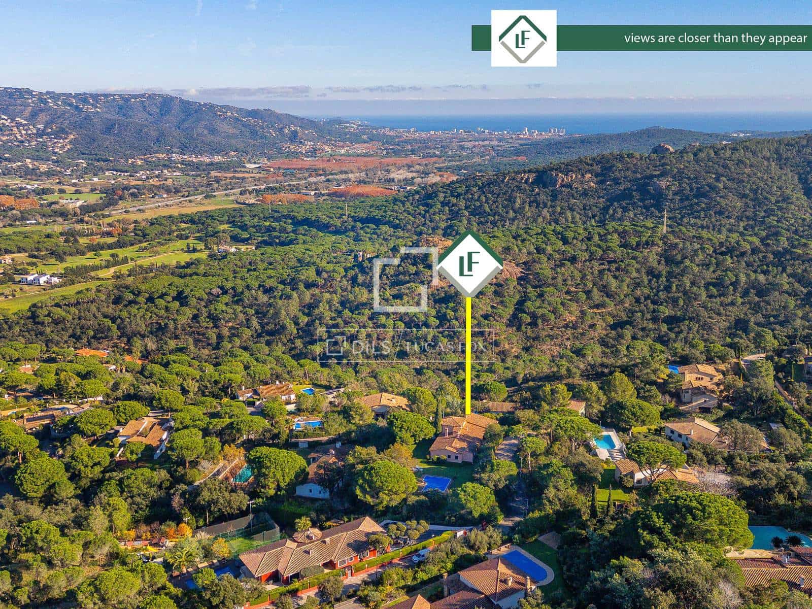 Chalet de 5 habitaciones en Santa Cristina d'Aro en venta con piscina garaje - 1.070.000 € (Ref: 9528041)