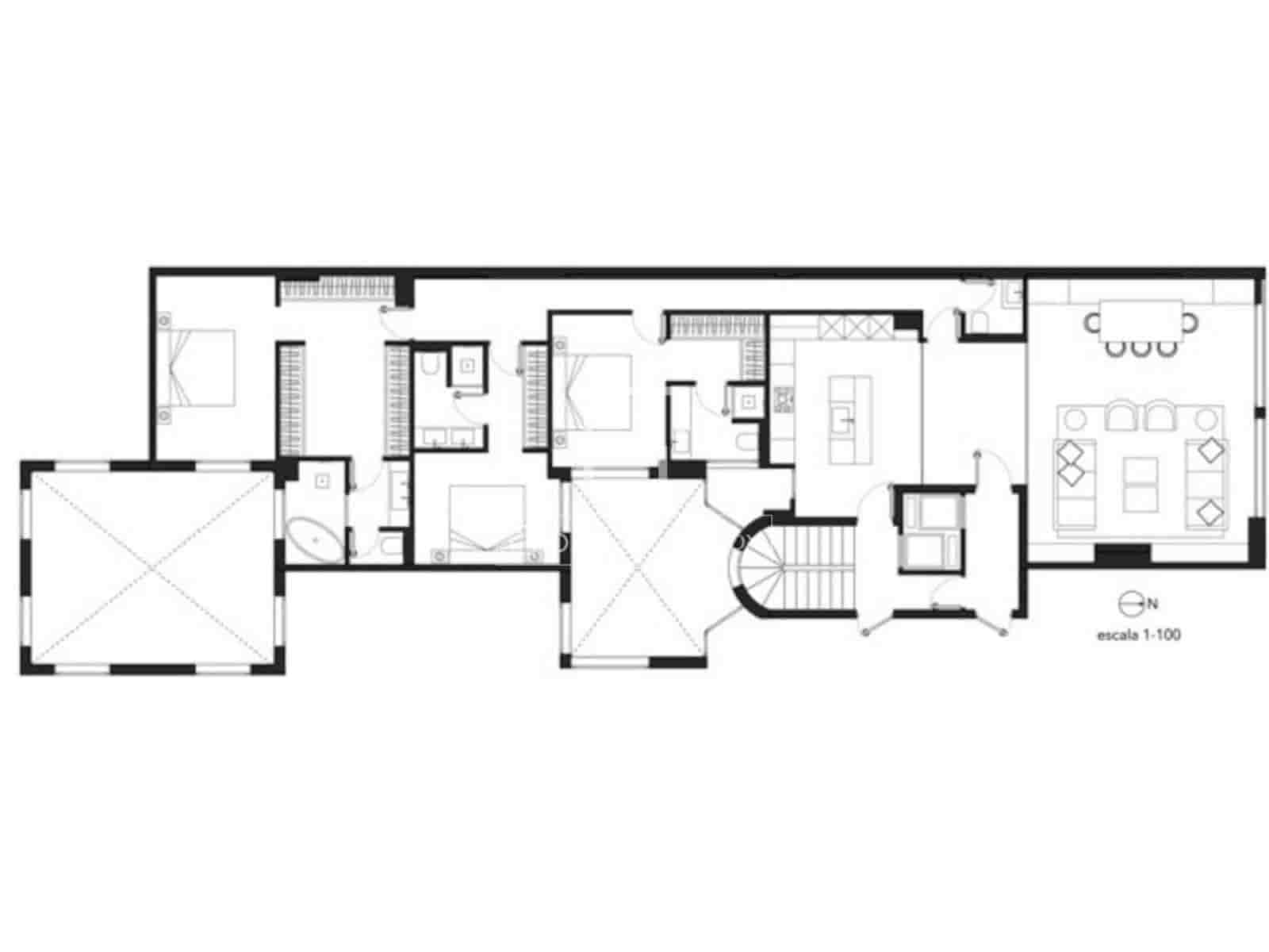 3 chambre Appartement à vendre à Madrid ville - 2 990 000 € (Ref: 9528867)