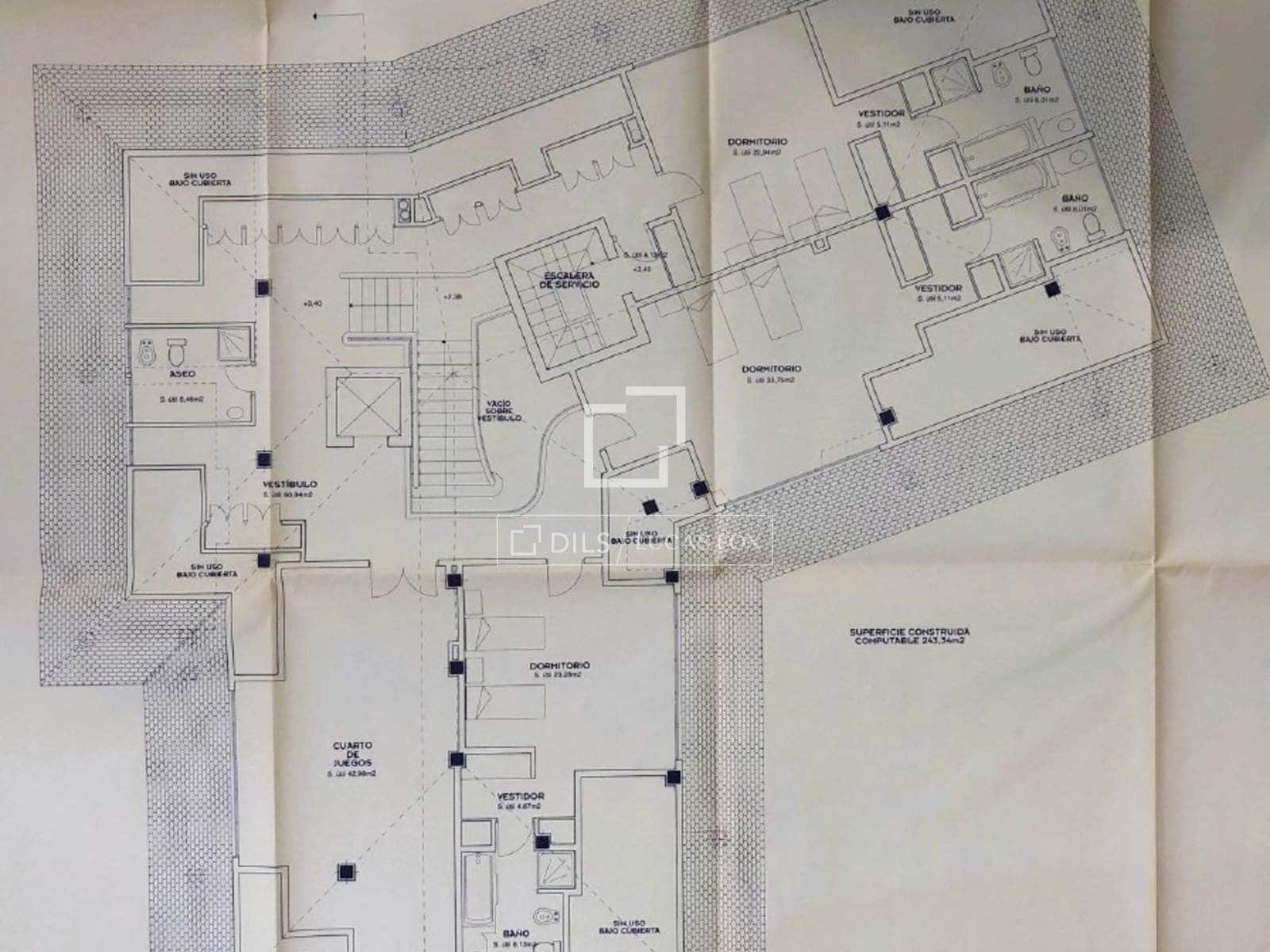 7 chambre Villa/Maison à vendre à Madrid ville avec piscine garage - 7 000 000 € (Ref: 9532163)