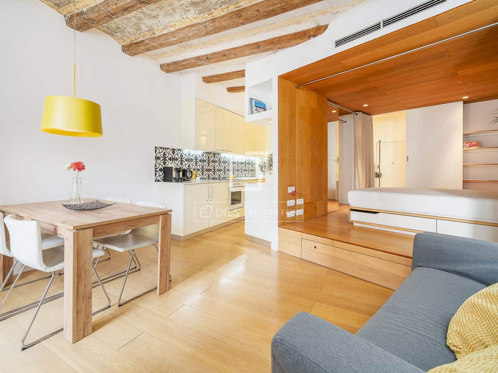 1 slaapkamer Appartement te koop in Barcelona stad - € 375.000 (Ref: 9532615)