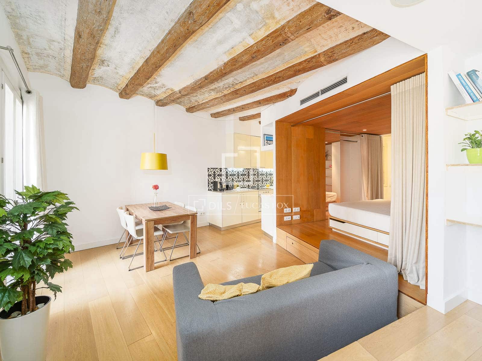 1 slaapkamer Appartement te koop in Barcelona stad - € 375.000 (Ref: 9532615)