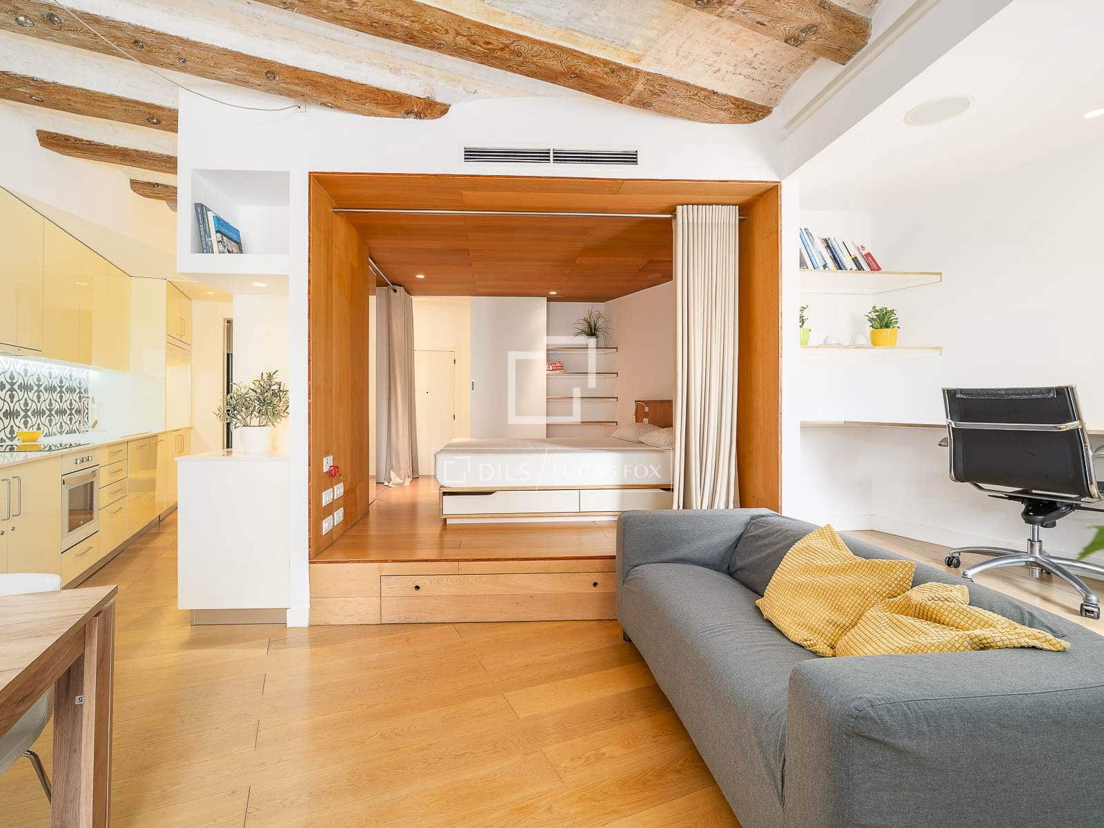 1 slaapkamer Appartement te koop in Barcelona stad - € 375.000 (Ref: 9532615)