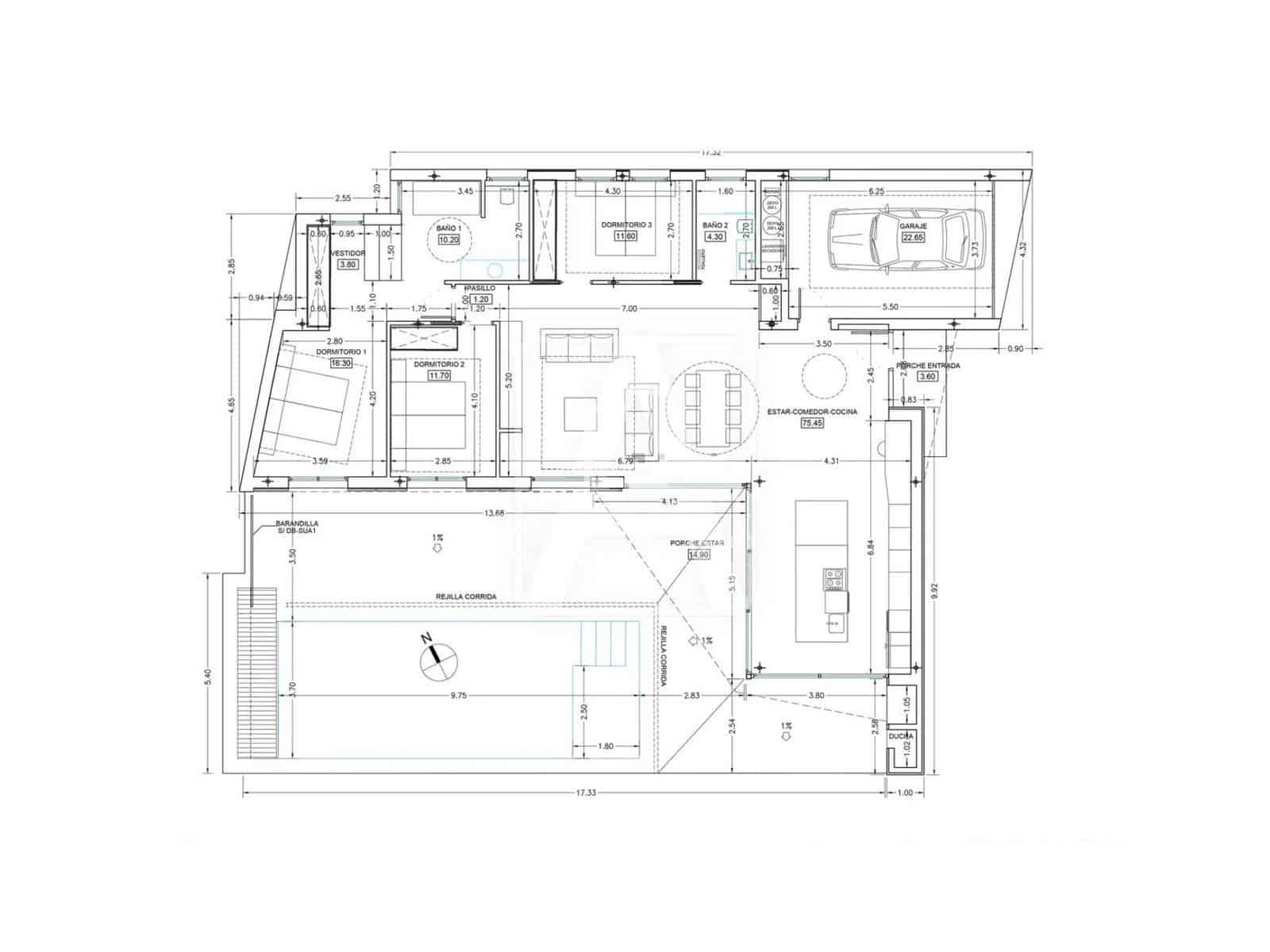3 makuuhuone Huvila myytävänä paikassa Calpe / Calp mukana uima-altaan 
autotalli - 1 685 000 € (Ref: 9532811)