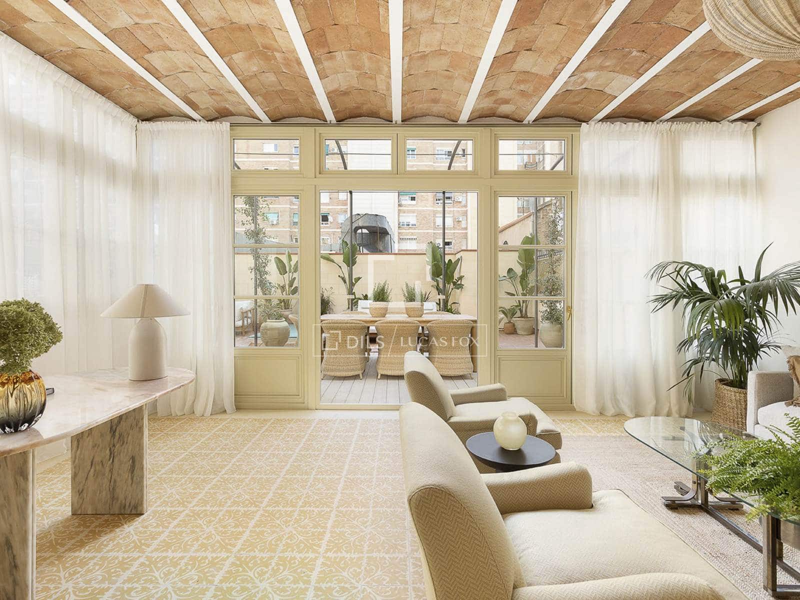 Apartamento de 3 habitaciones en Barcelona ciudad en venta - 2.200.000 € (Ref: 9534923)