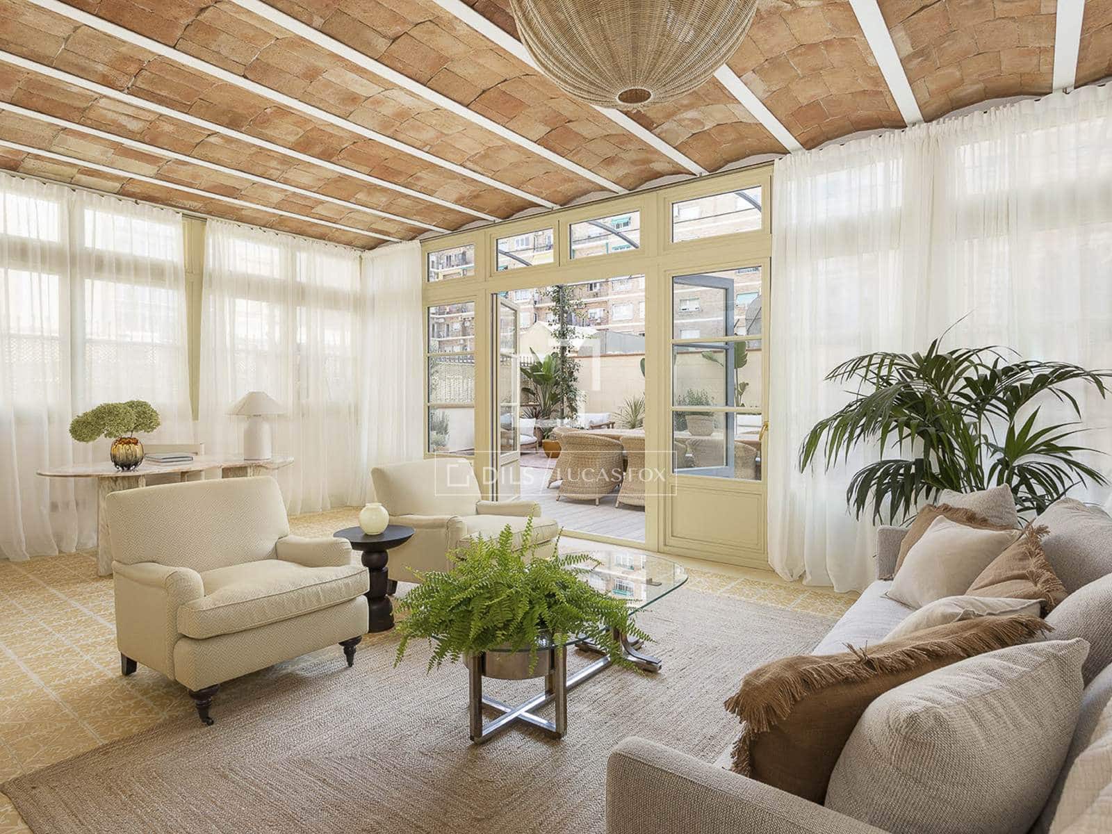 Apartamento de 3 habitaciones en Barcelona ciudad en venta - 2.200.000 € (Ref: 9534923)