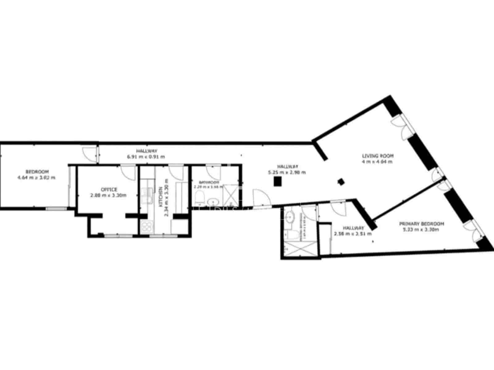 Apartamento de 3 habitaciones en Madrid ciudad en venta - 830.000 € (Ref: 9535251)