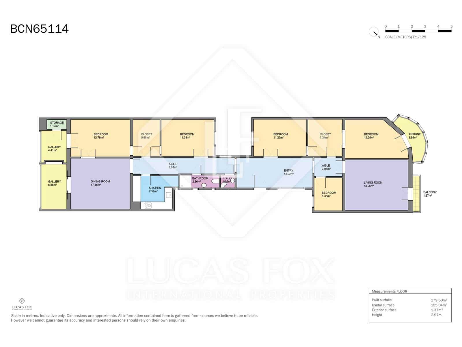 Apartamento de 6 habitaciones en Barcelona ciudad en venta - 1.250.000 € (Ref: 9539730)