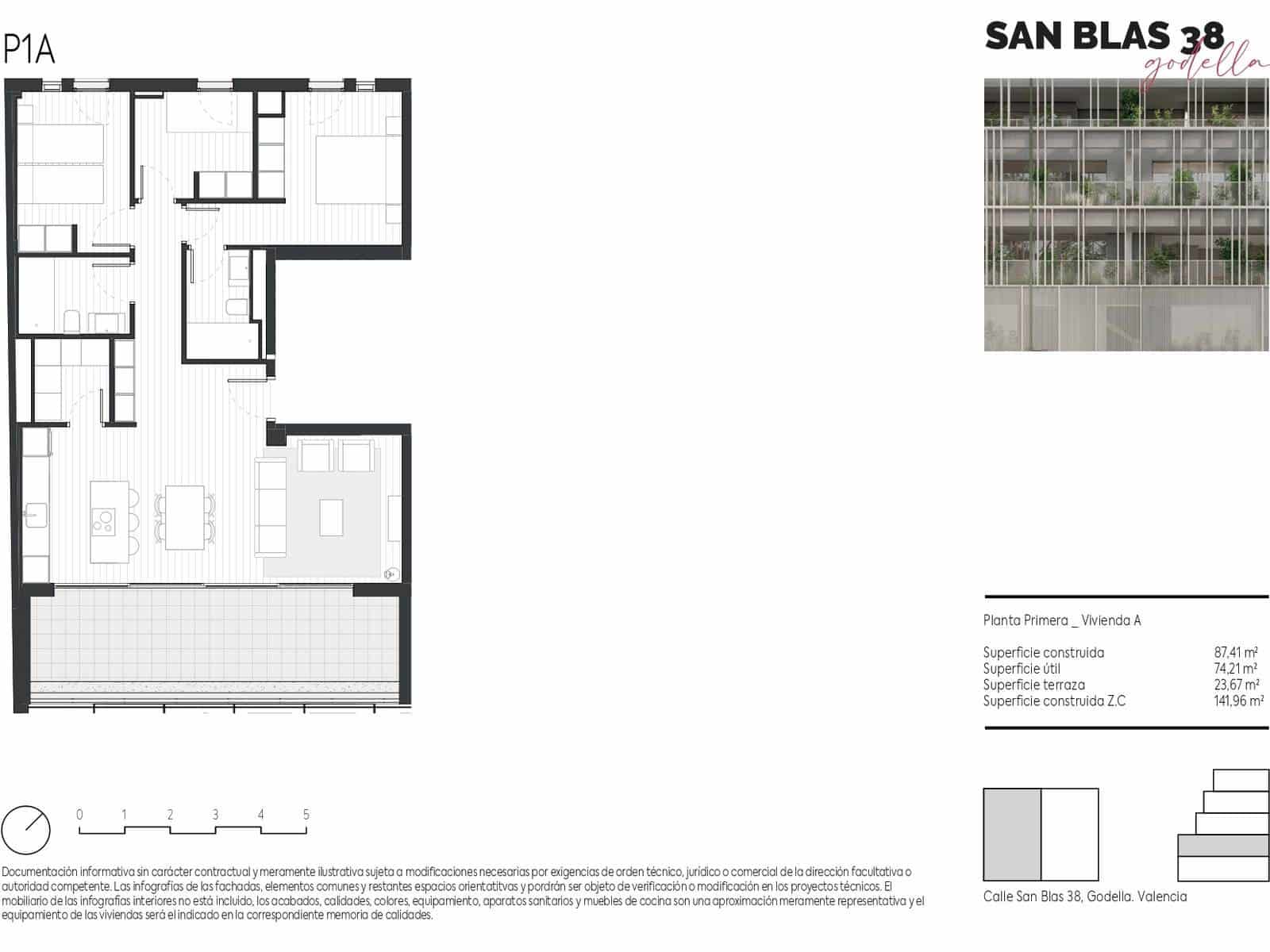 3 bedroom Apartment for sale in Godella with pool garage - € 466,536 (Ref: 9540727)