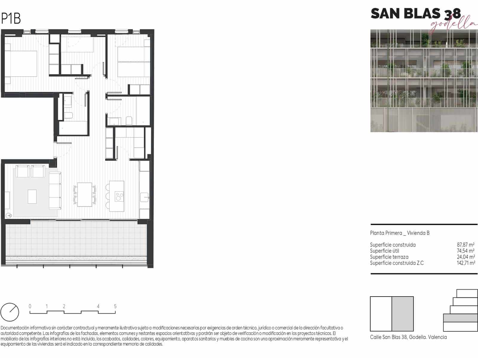 3 bedroom Apartment for sale in Godella with pool garage - € 470,022 (Ref: 9540728)