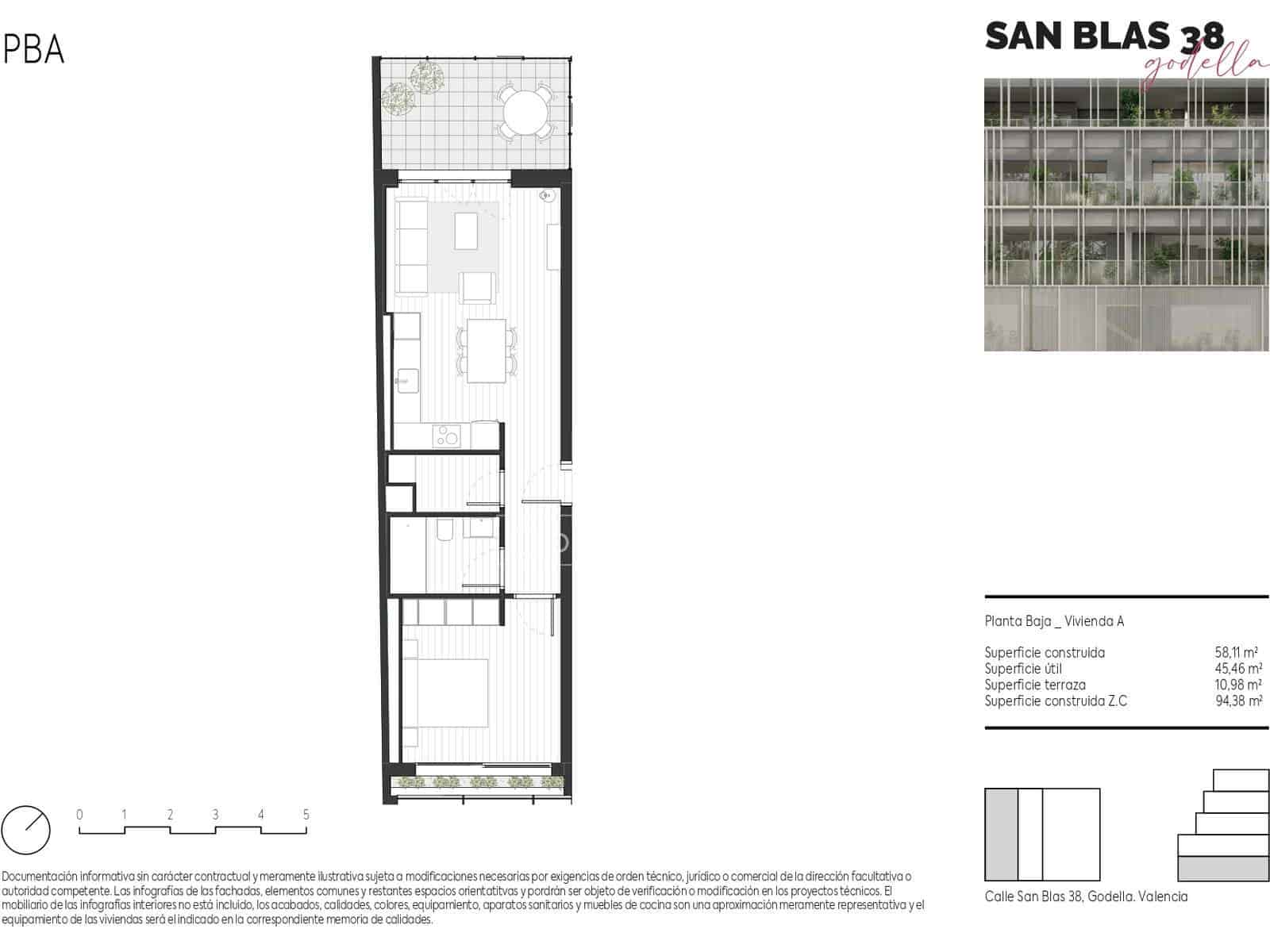 1 bedroom Apartment for sale in Godella with pool garage - € 214,179 (Ref: 9540729)