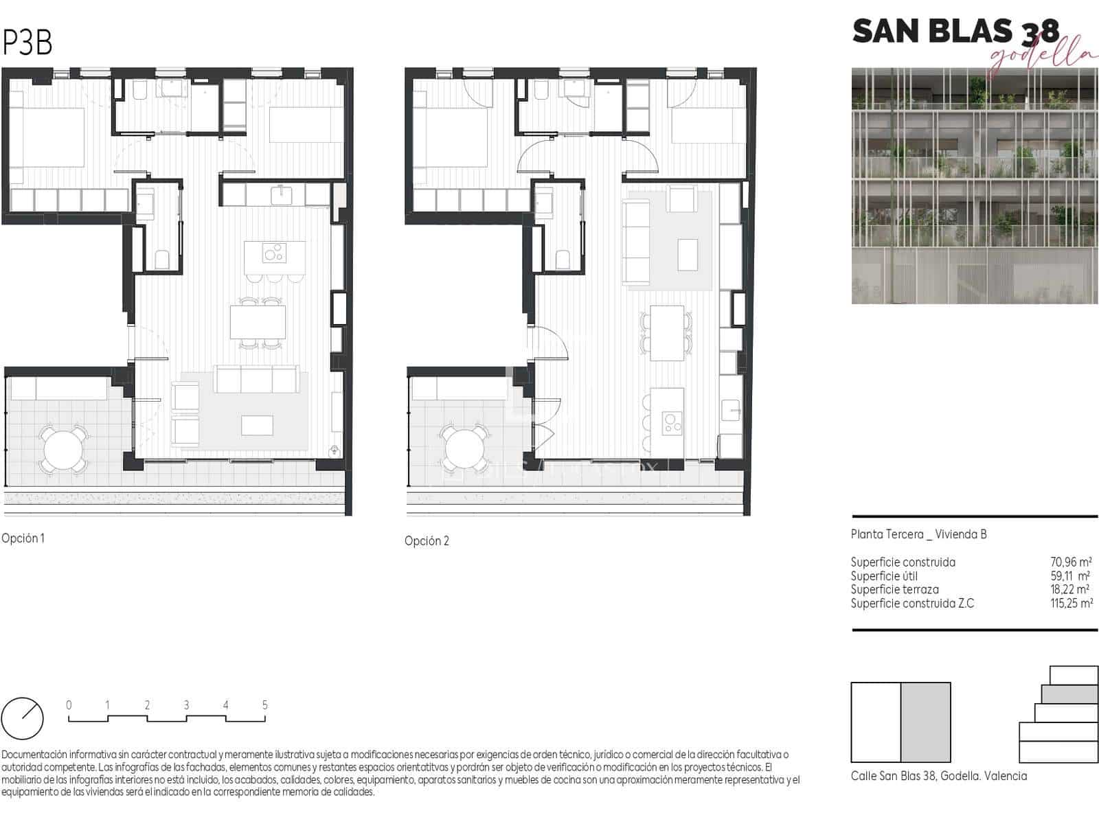 2 bedroom Apartment for sale in Godella with pool garage - € 374,598 (Ref: 9540731)