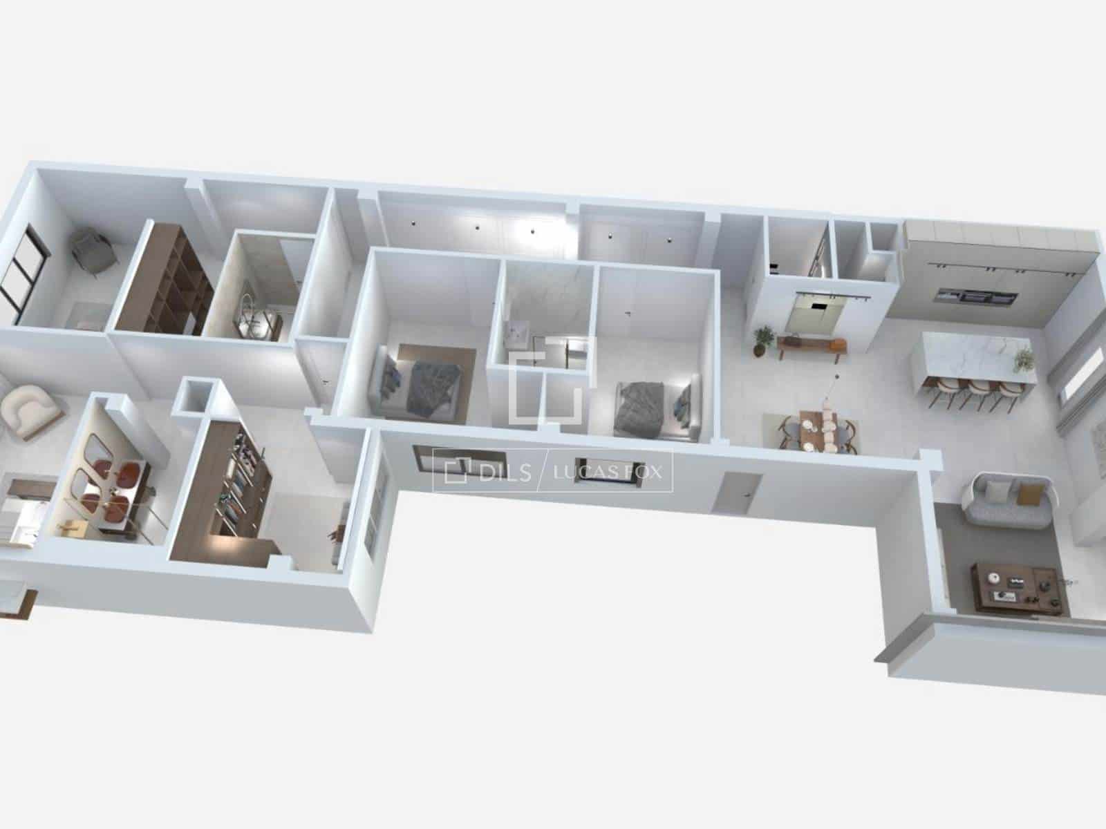 4 soveværelse Lejlighed til salg i Valencia by - € 1.249.000 (Ref: 9540732)