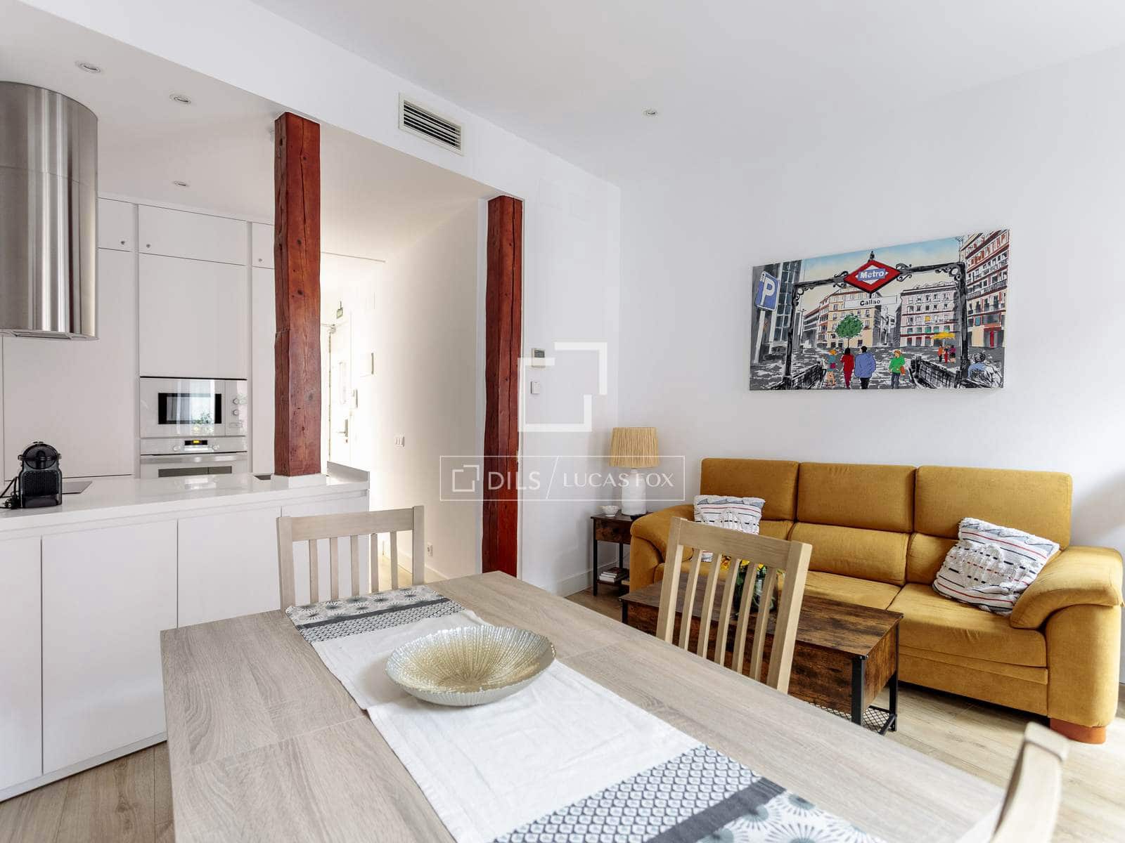 2 sovrum Lägenhet att hyra i Madrid stad - 2 500 € (Ref: 9541819)
