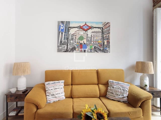 2 sovrum Lägenhet att hyra i Madrid stad - 2 500 € (Ref: 9541819)