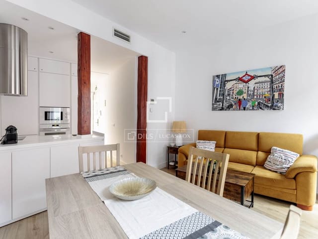 2 sovrum Lägenhet att hyra i Madrid stad - 2 500 € (Ref: 9541819)