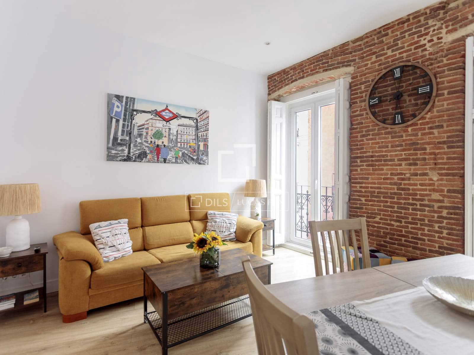 2 sovrum Lägenhet att hyra i Madrid stad - 2 500 € (Ref: 9541819)