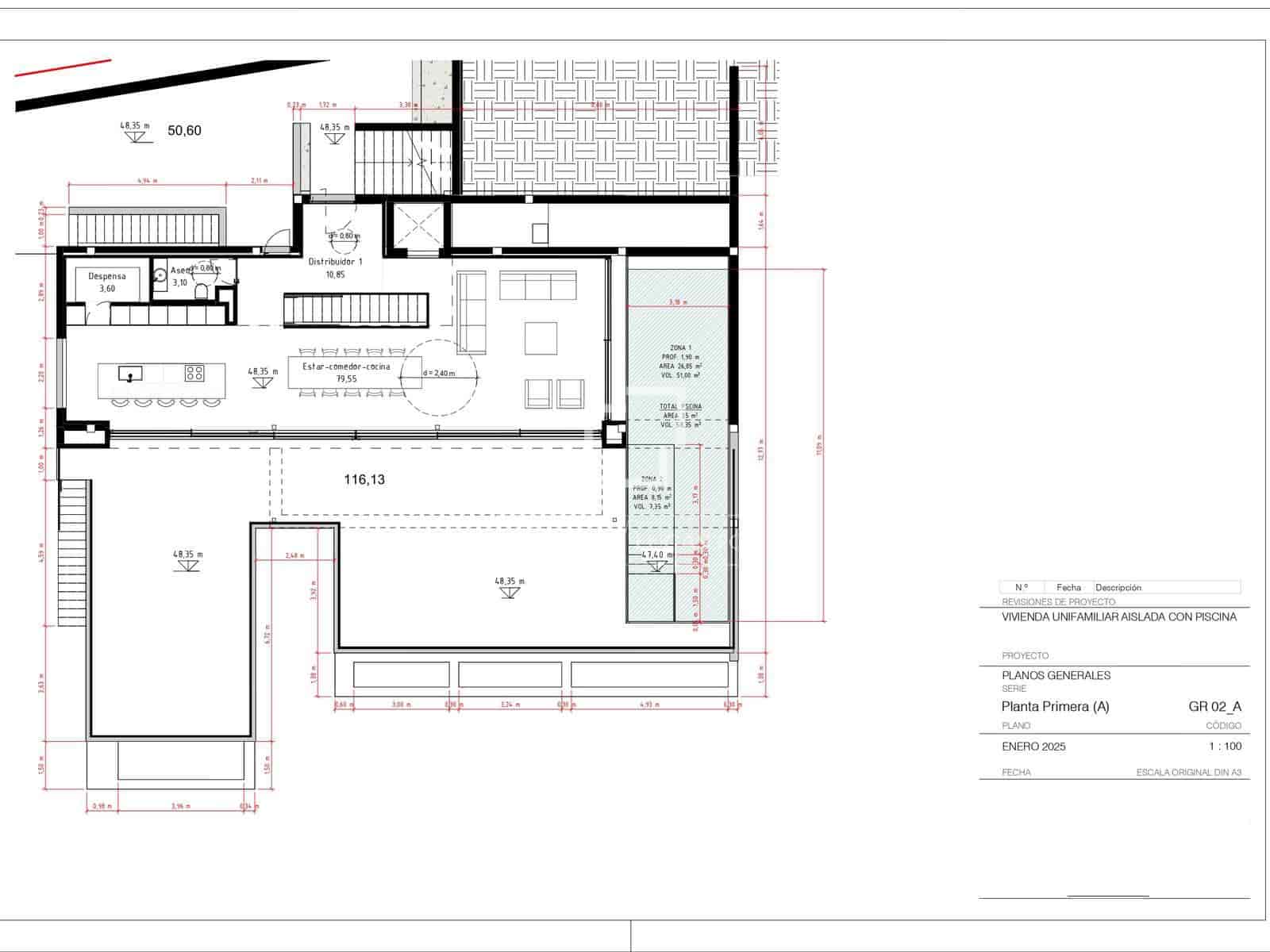 4 chambre Villa/Maison à vendre à Ibiza ville avec piscine garage - 6 400 000 € (Ref: 9541983)