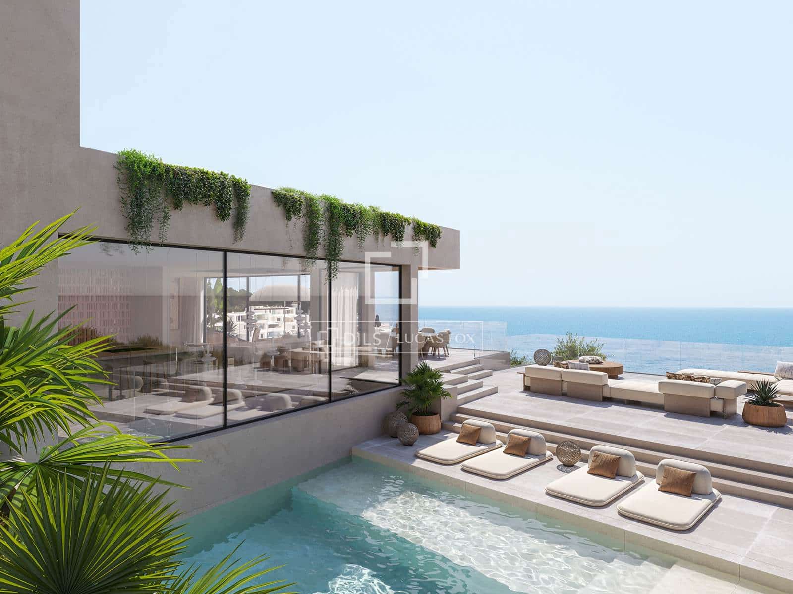 4 chambre Villa/Maison à vendre à Ibiza ville avec piscine garage - 6 400 000 € (Ref: 9541983)