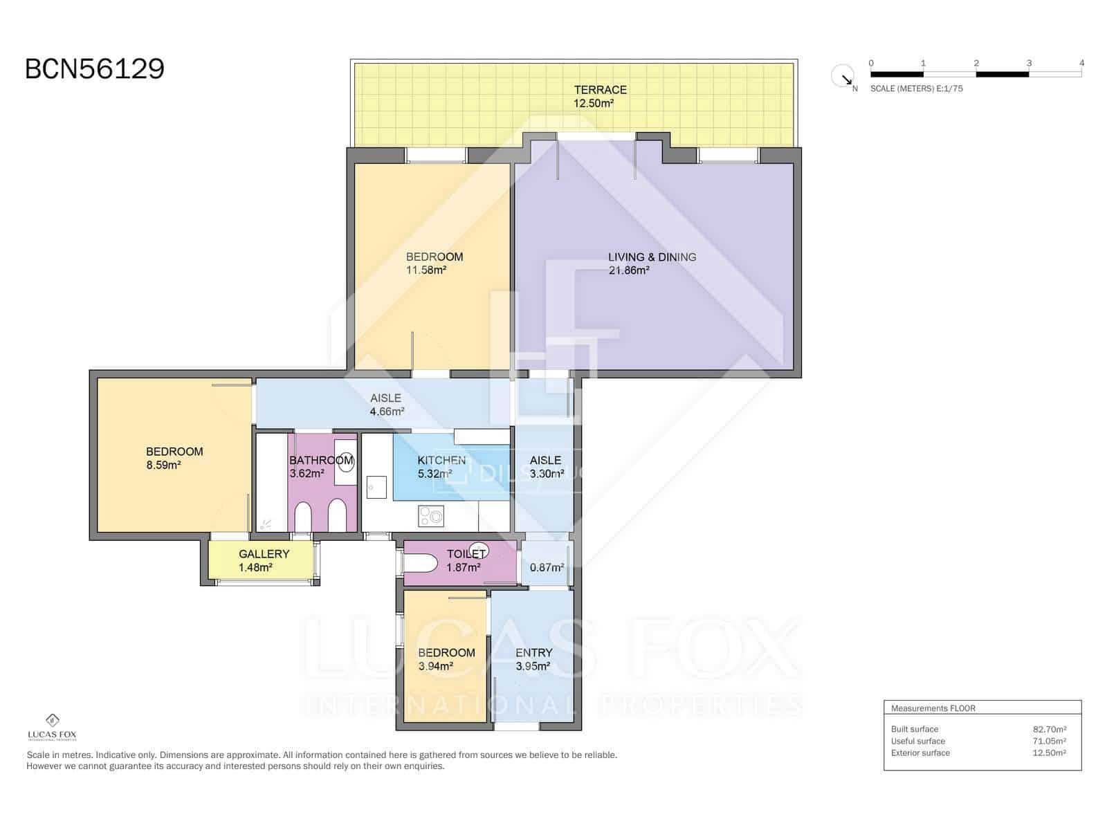 2 camera da letto Appartamento in vendita in Barcelona citta - 660.000 € (Rif: 9547094)
