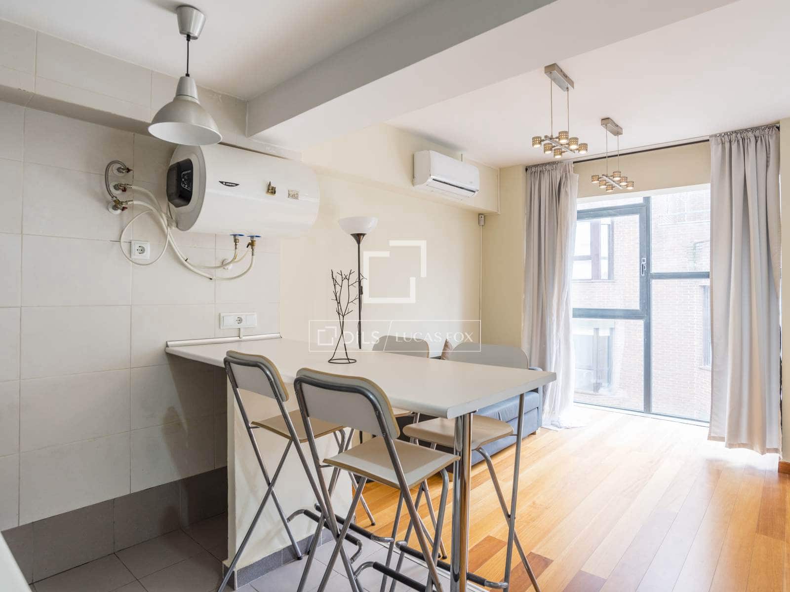 1 slaapkamer Appartement te huur in Madrid stad met garage - € 1.400 (Ref: 9547231)