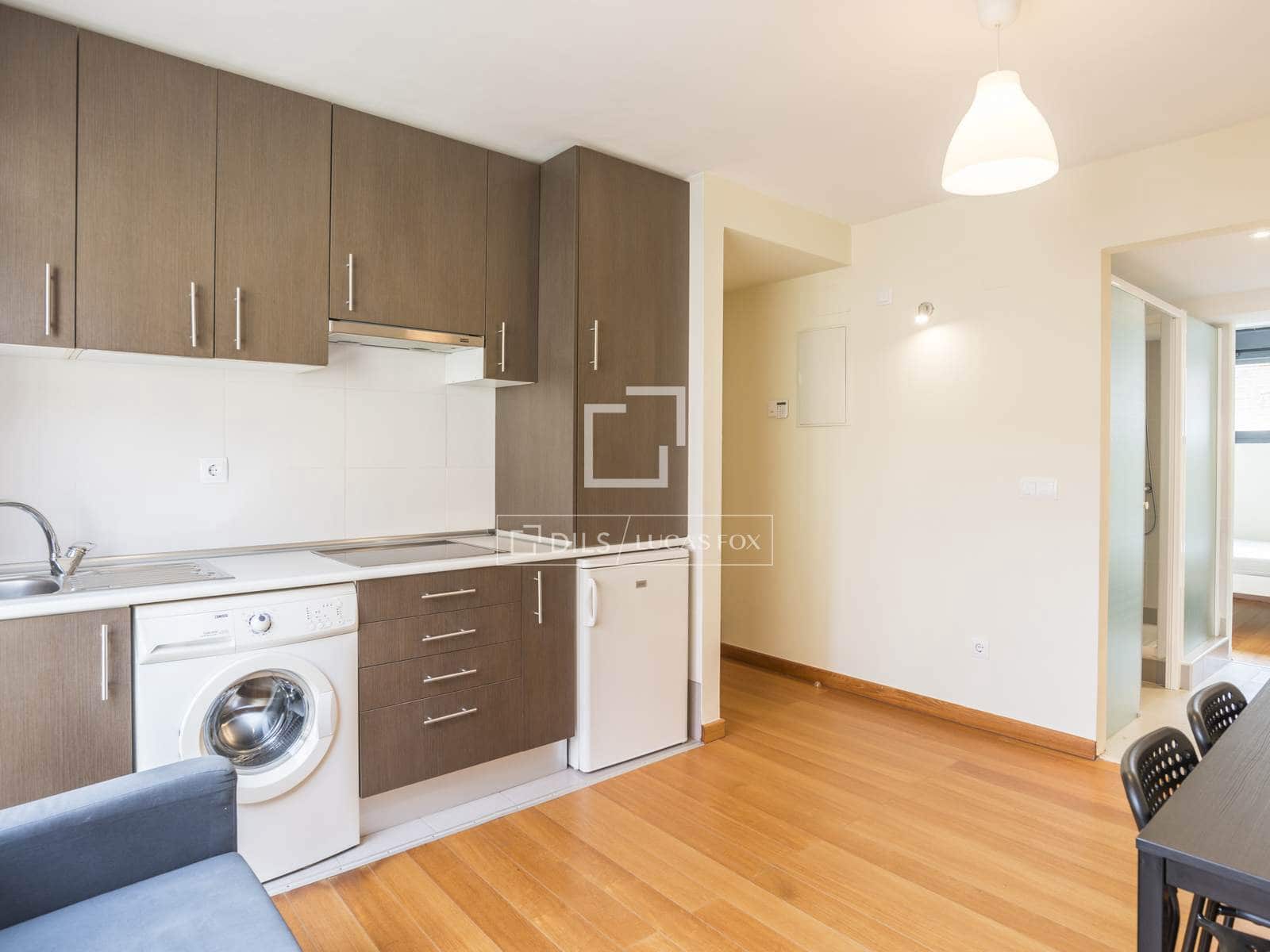 1 soveværelse Lejlighed til leje i Madrid by med garage - € 1.400 (Ref: 9549888)