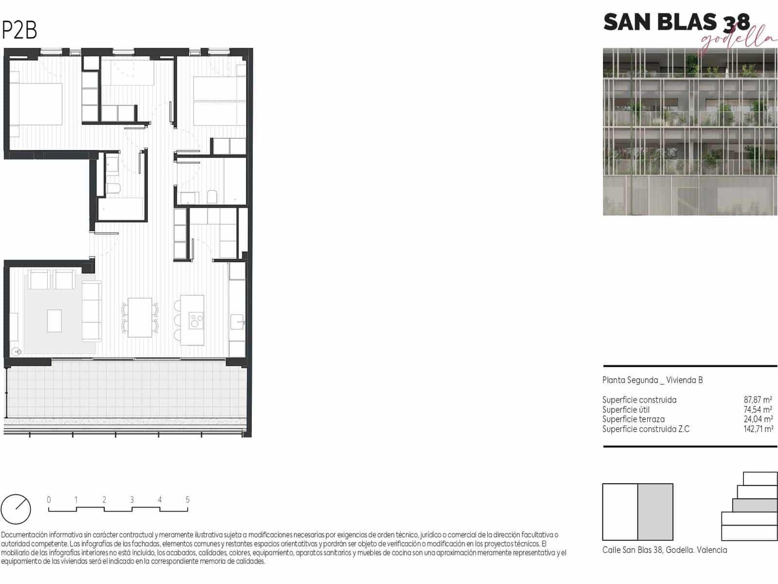3 soveværelse Lejlighed til salg i Godella med swimmingpool garage - € 380.208 (Ref: 9549889)