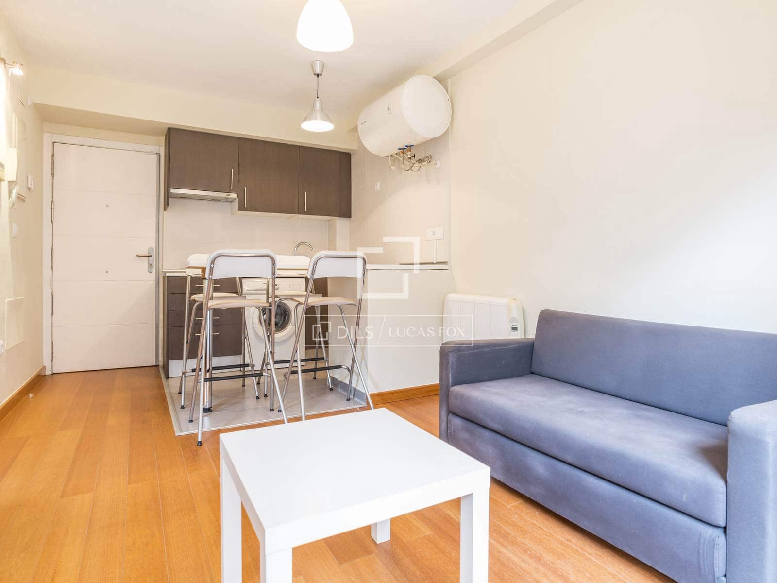 1 soveværelse Lejlighed til leje i Madrid by med garage - € 1.400 (Ref: 9550059)